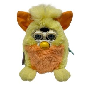 Furby Babies Sunny Baby Yellow 70-940 Blue Eyes Tiger  Not Working